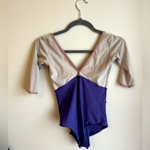 Half sleeve small yumiko leotard